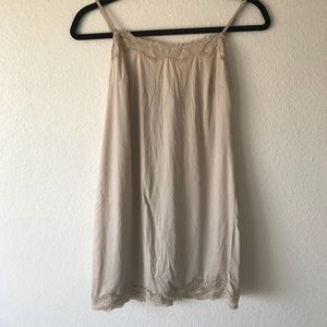 Nude Lace Slip
